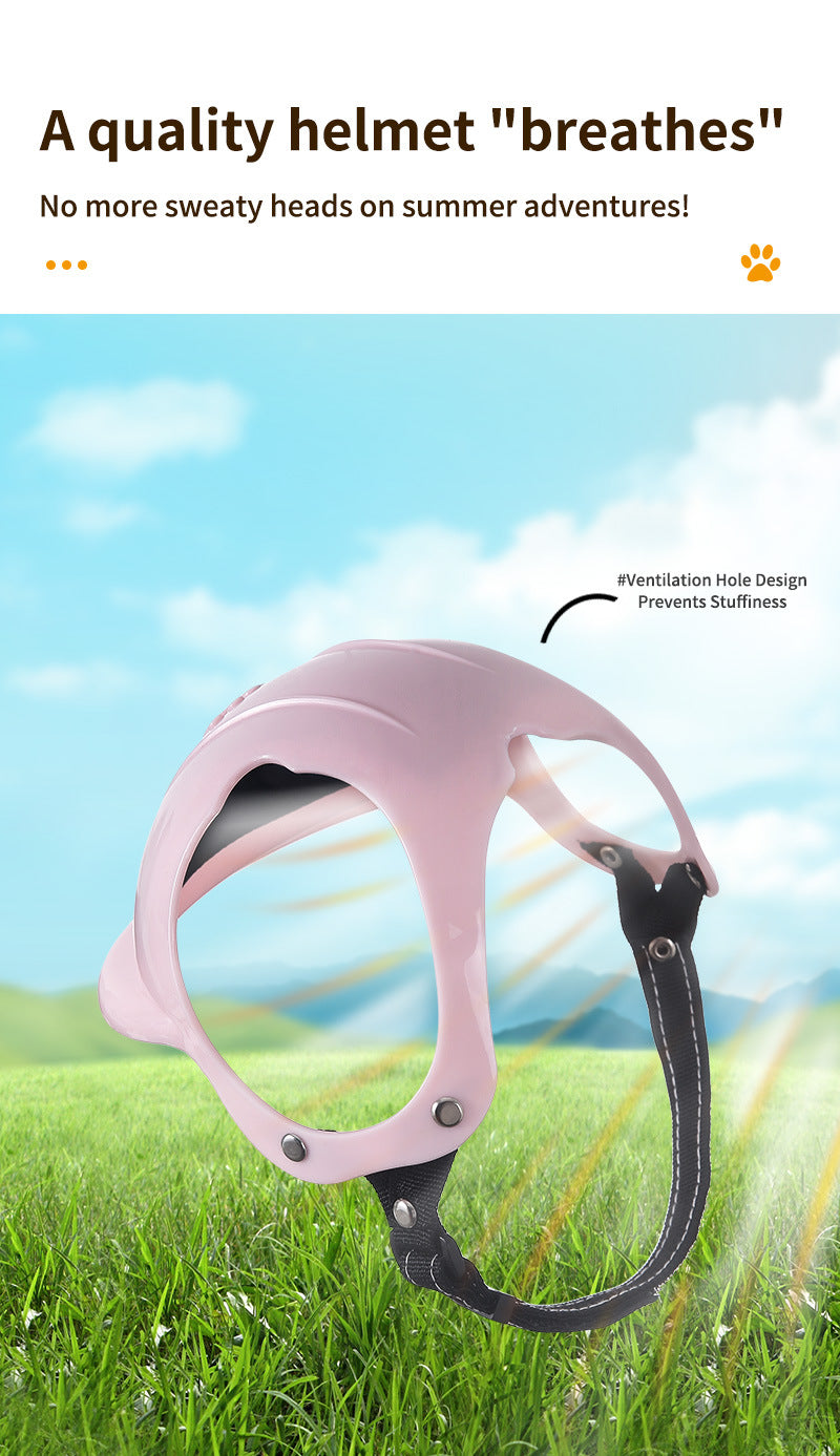Pet Helmet for Cat Tiny Dogs Head Protection