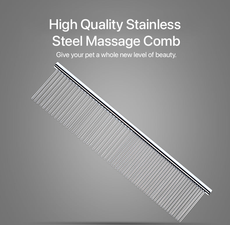 Stainless Steel Grooming Comb