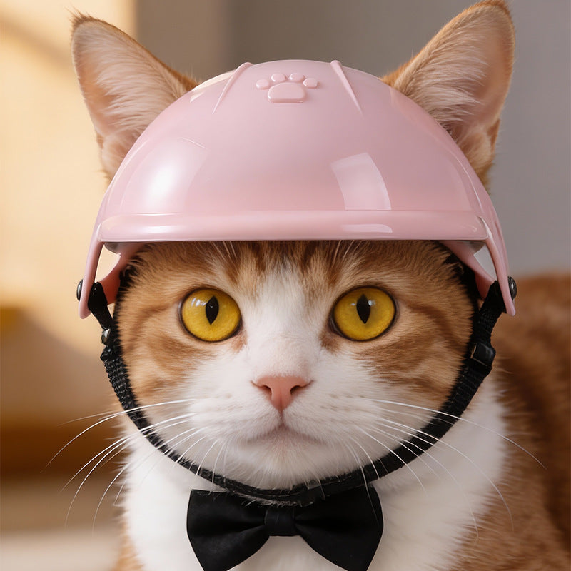 Pet Helmet for Cat Tiny Dogs Head Protection