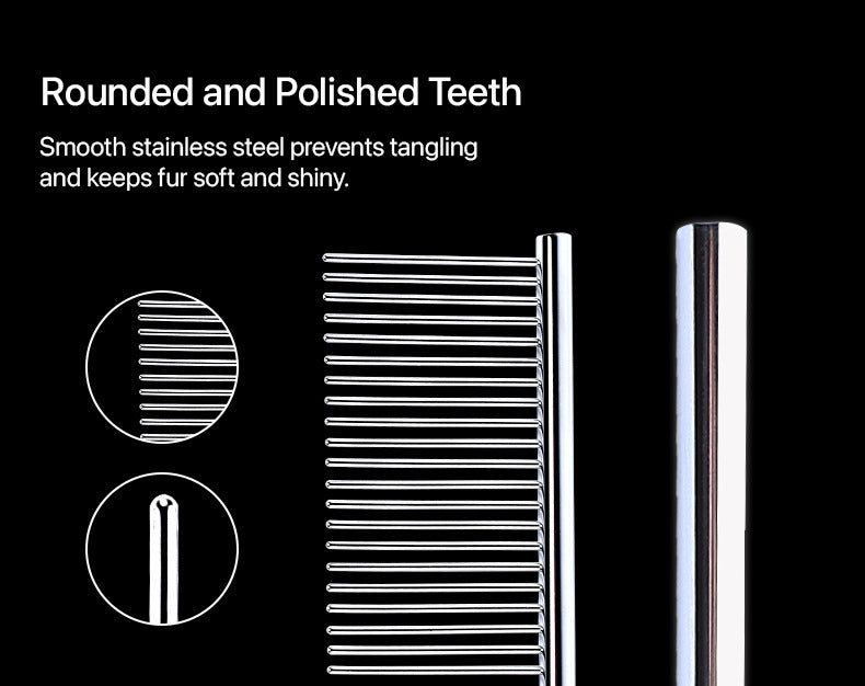 Stainless Steel Grooming Comb