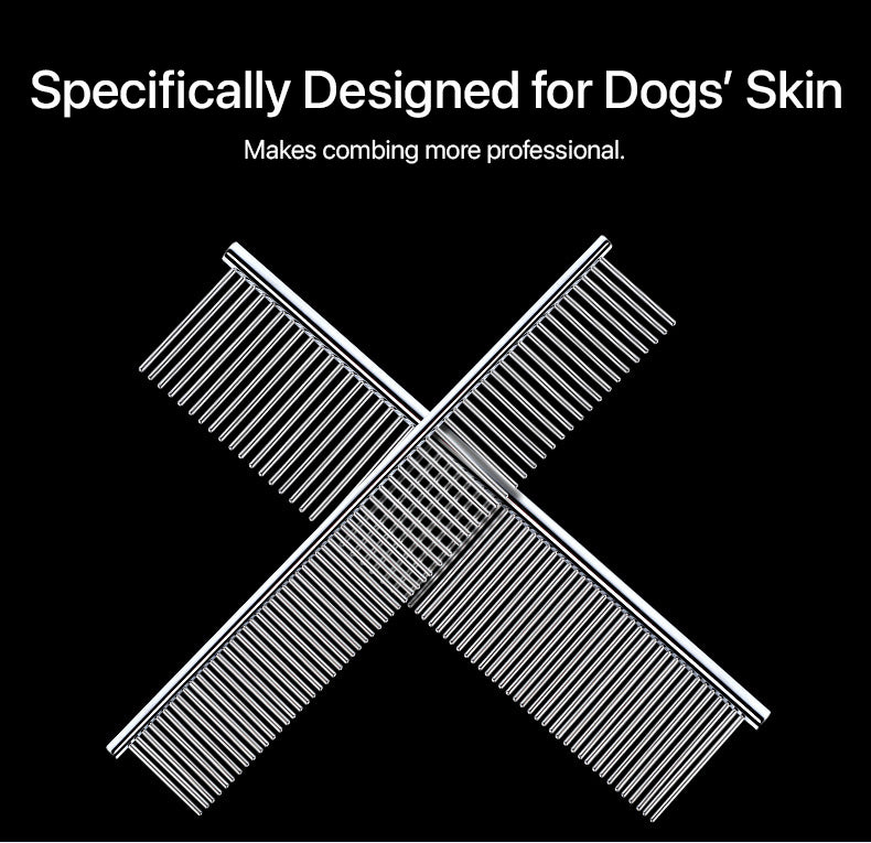 Stainless Steel Grooming Comb