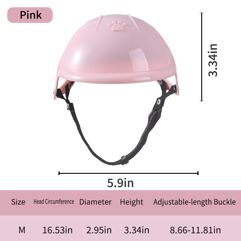 Pet Helmet for Cat Tiny Dogs Head Protection